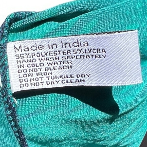 🌻Buckhead Betties "Just Bloom" Blue & Teal Cora Top Size XL - Picture 7 of 7